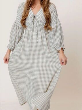 All cotton midi dress- New Hunter size small worth collective midi dress